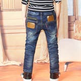 前ボタン キッズ デニム | 子供服バナナ小僧 | 詳細画像6