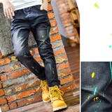 ペンキ ダメージ ジーンズ | 子供服バナナ小僧  | 詳細画像4