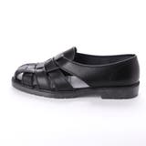 ブラック | メンズ 本革 グルカサンダル | K's PLUS