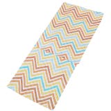 レディース 浴衣 単品 綿麻（06） ホワイト系 ベージュ系 ジグザグ 幾何学 | 京のおしゃれ屋  | 詳細画像8 