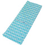 レディース 浴衣 単品 綿麻（10） ホワイト系 ブルー系 幾何学 変り立涌く | 京のおしゃれ屋  | 詳細画像5 