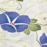 レディース 浴衣 単品 綿麻(22) ベージュ系 朝顔 あさがお | 京のおしゃれ屋 | 詳細画像8