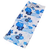 レディース 浴衣 単品 綿麻（29） ホワイト系 牡丹 菊 | 京のおしゃれ屋  | 詳細画像7 