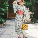 レディース 浴衣 綿麻【01】３点 | 京のおしゃれ屋  | 詳細画像2 