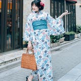 レディース 浴衣 綿麻３点 | 京のおしゃれ屋  | 詳細画像2 