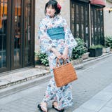 レディース 浴衣 綿麻３点 | 京のおしゃれ屋  | 詳細画像4 