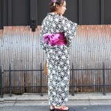 レディース 浴衣 綿麻３点 | 京のおしゃれ屋  | 詳細画像3 