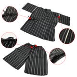 甚平 キッズ 子供 男児 綿麻 しじら織り | 京のおしゃれ屋 | 詳細画像14 