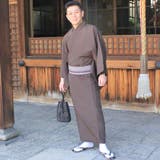 着物 男性 メンズ 単品 袷着物 洗える着物 | 京のおしゃれ屋 | 詳細画像5 