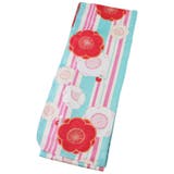 二尺袖着物 京都「花ひめ」 ２点セット 縞梅青 ジュニア 伊達衿付 | 京のおしゃれ屋  | 詳細画像3 