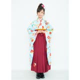 二尺袖着物 京都「花ひめ」 ２点セット 鹿の子青 ジュニア 伊達衿付 | 京のおしゃれ屋  | 詳細画像5 