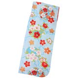 二尺袖着物 京都「花ひめ」 ２点セット 鹿の子青 ジュニア 伊達衿付 | 京のおしゃれ屋  | 詳細画像6 