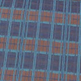 八寸袋名古屋帯 変わり格子・青系 | 京のおしゃれ屋 | 詳細画像3