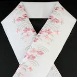 刺繍半衿 白地 05 梅 桜 青海波 | 京のおしゃれ屋 | 詳細画像2