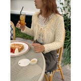 ショート レース カーディガン | SHOPLIST OUTLET | 詳細画像9