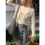 ショート レース カーディガン | SHOPLIST OUTLET | 詳細画像12