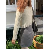 ショート レース カーディガン | SHOPLIST OUTLET | 詳細画像18