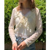 ショート レース カーディガン | SHOPLIST OUTLET | 詳細画像1
