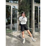 英字プリント リブニット ロング Tシャツ | SHOPLIST OUTLET | 詳細画像2