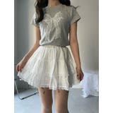 グレー | レース リボンT | SHOPLIST OUTLET