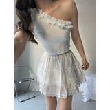 フリル ワンショルダー トップス | SHOPLIST OUTLET | 詳細画像8