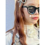 パールピアス付き サングラス | SHOPLIST OUTLET | 詳細画像1