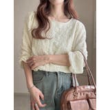 シフォン パフ スリーブ ボリューム トップス | SHOPLIST OUTLET | 詳細画像26 