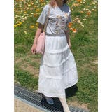 ティアード フリル ロングスカート | SHOPLIST OUTLET | 詳細画像5