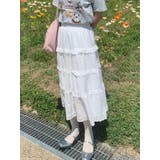 ティアード フリル ロングスカート | SHOPLIST OUTLET | 詳細画像8