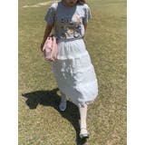 ティアード フリル ロングスカート | SHOPLIST OUTLET | 詳細画像10