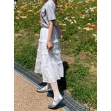 ティアード フリル ロングスカート | SHOPLIST OUTLET | 詳細画像14