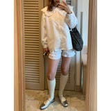 付け襟風 フリル ブラウス | SHOPLIST OUTLET | 詳細画像4