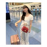 サイド シャーリング クロップド丈 トップス 半袖 | SHOPLIST OUTLET | 詳細画像5