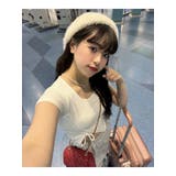 サイド シャーリング クロップド丈 トップス 半袖 | SHOPLIST OUTLET | 詳細画像11