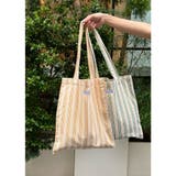 ワンポイント ストライプ トートバッグ | SHOPLIST OUTLET | 詳細画像6