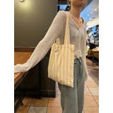 ワンポイント ストライプ トートバッグ | SHOPLIST OUTLET | 詳細画像11