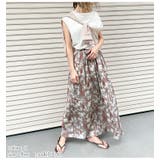 スカート ロング 花柄 | La-gemme | 詳細画像7
