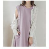 美ラインワンピース ドレス フレンチスリーブ | La-gemme | 詳細画像11