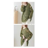 2wayメッシュプルオーバー 長袖 ゆったり体型カバー | La-gemme | 詳細画像6