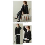 キーネック ニット ケーブル編み | La-gemme | 詳細画像13 