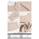 シャツ スリットネック 大粒パール | La-gemme | 詳細画像15