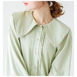 ビックカラー ブラウス 長袖 | La-gemme | 詳細画像8