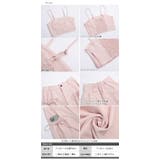 セットアップ ビスチェ ワイドパンツ | La-gemme | 詳細画像15