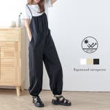 細見えサロペット 薄手パンツ きれいめ | La-gemme | 詳細画像1