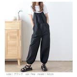 細見えサロペット 薄手パンツ きれいめ | La-gemme | 詳細画像11
