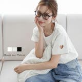 Tシャツ ハート シンプル | La-gemme | 詳細画像1
