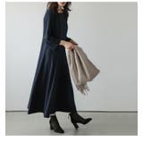 スカラップネック ワンピース 7分袖 | La-gemme | 詳細画像10