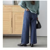 デニム パンツ パールモチーフ | La-gemme | 詳細画像8