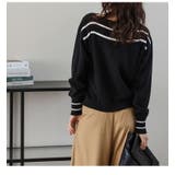 ボートネック ニット トップス | La-gemme | 詳細画像13