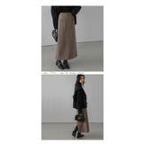 ハイウエスト ナロースカート Iライン | La-gemme | 詳細画像10